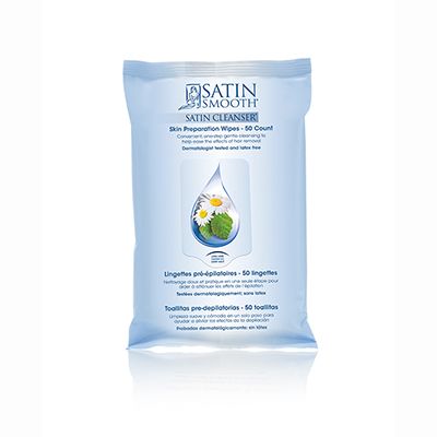 Satin Cleanser Wipes 50pk