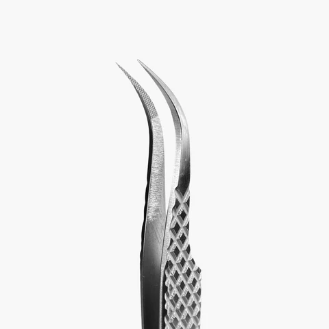 Griplock Volume J Curve Tweezer - Platinum