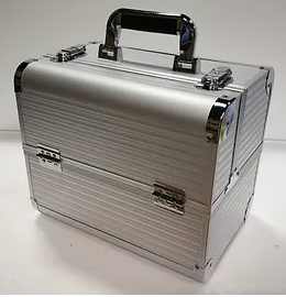 Silver Makeup Case